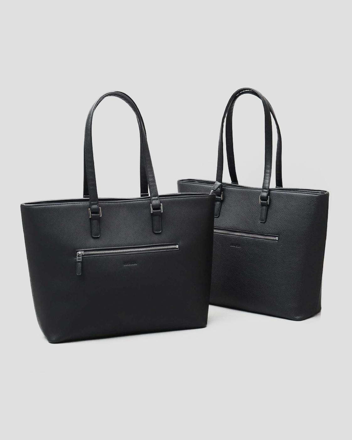 Fake Leather Business Tote Bag