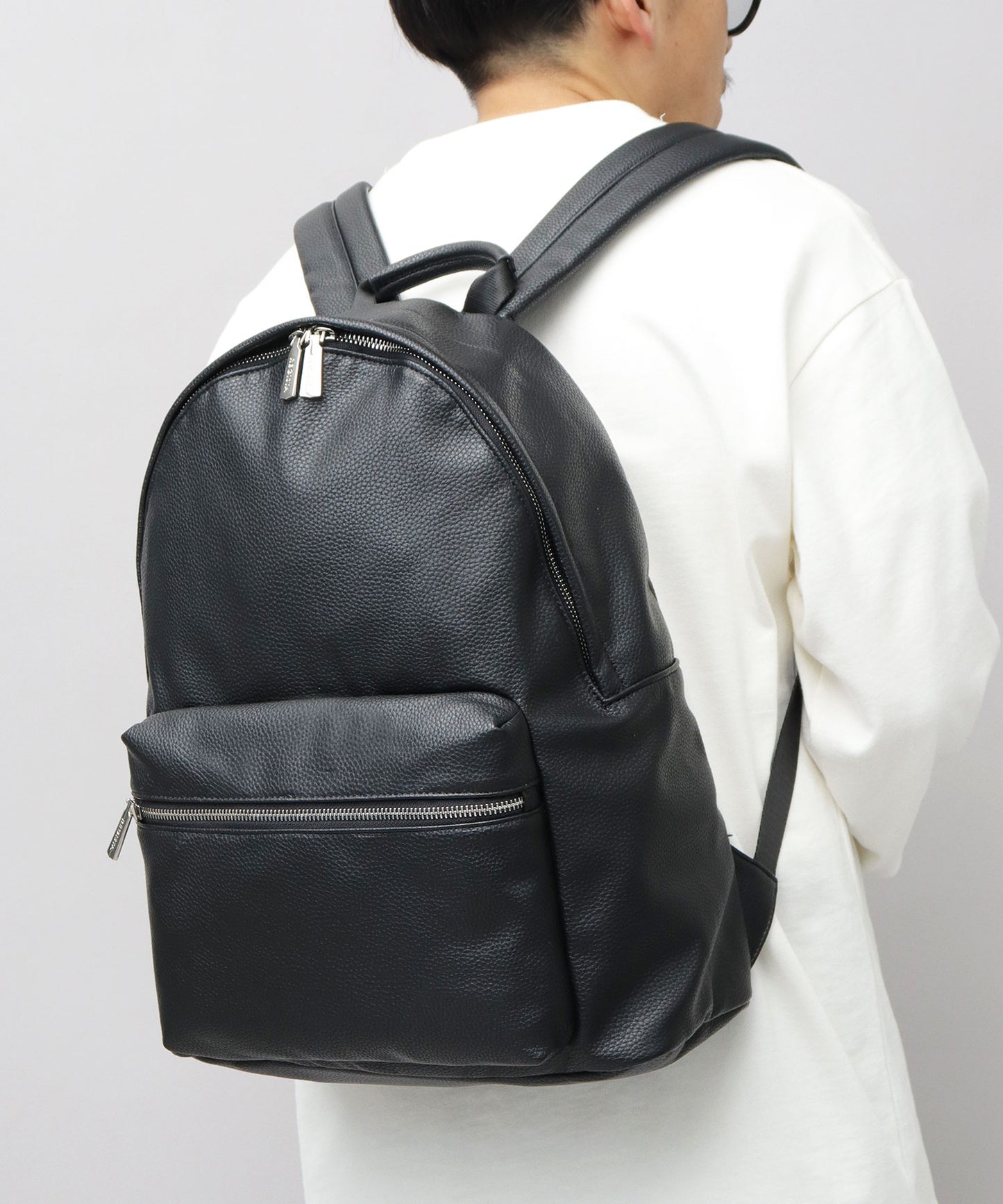 Fake Leather Daypack