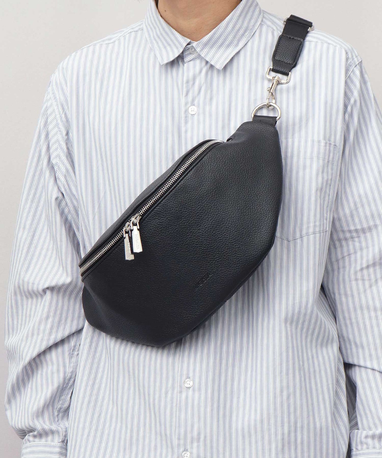 Split Leather Waist Bag