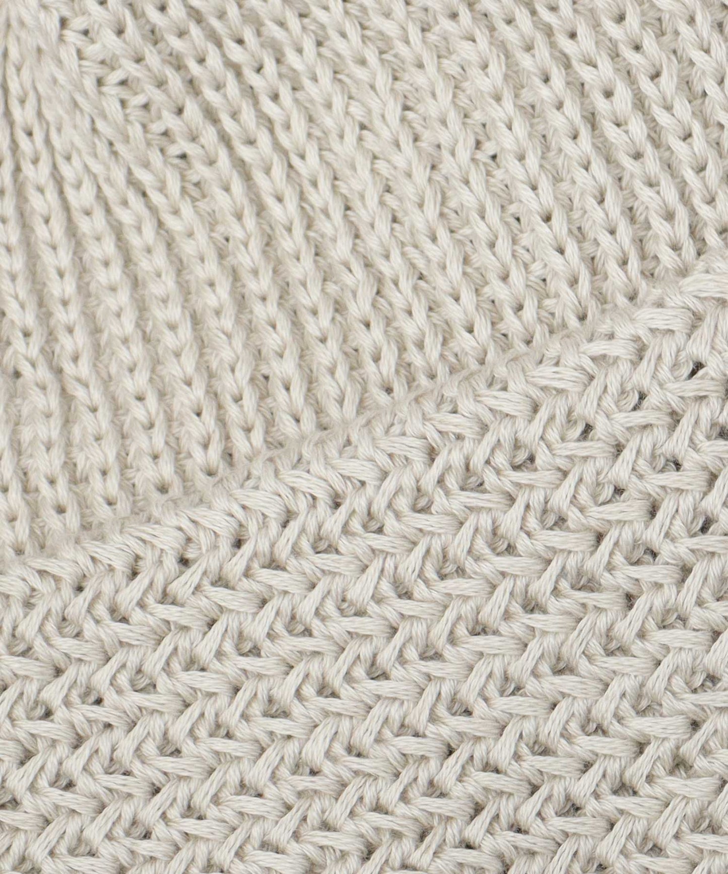 Organic Cotton Wide Roll Knit Cap