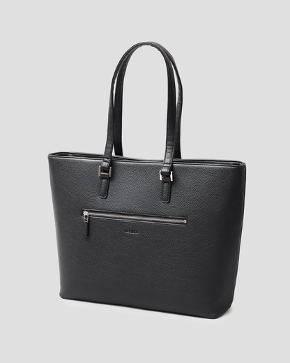 Fake Leather Business Tote Bag