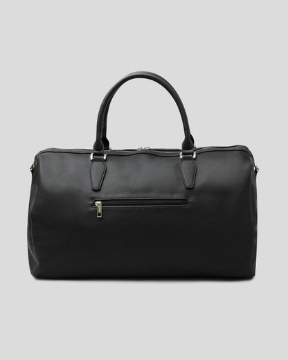Fake Leather Boston Bag