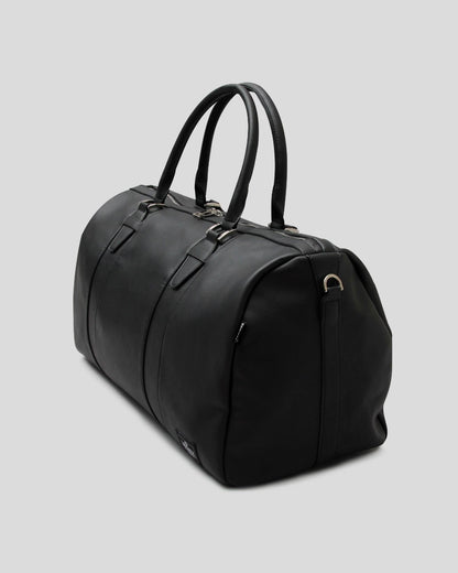 Fake Leather Boston Bag