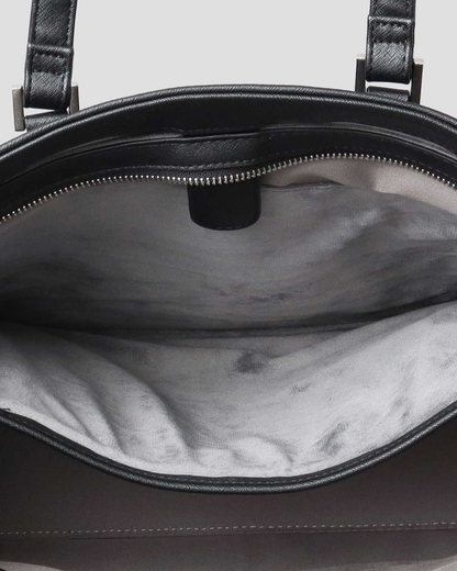 Fake Leather Business Tote Bag
