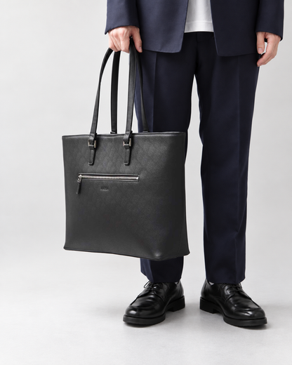 Fake Leather Business Tote Bag
