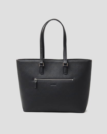 Fake Leather Business Tote Bag