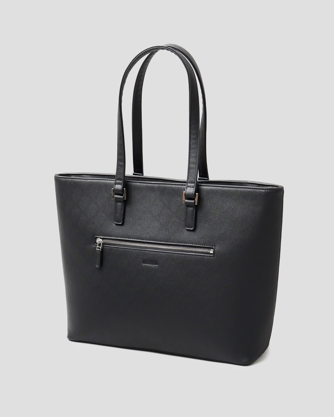 Fake Leather Business Tote Bag