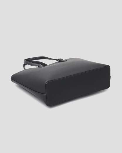 Fake Leather Business Tote Bag
