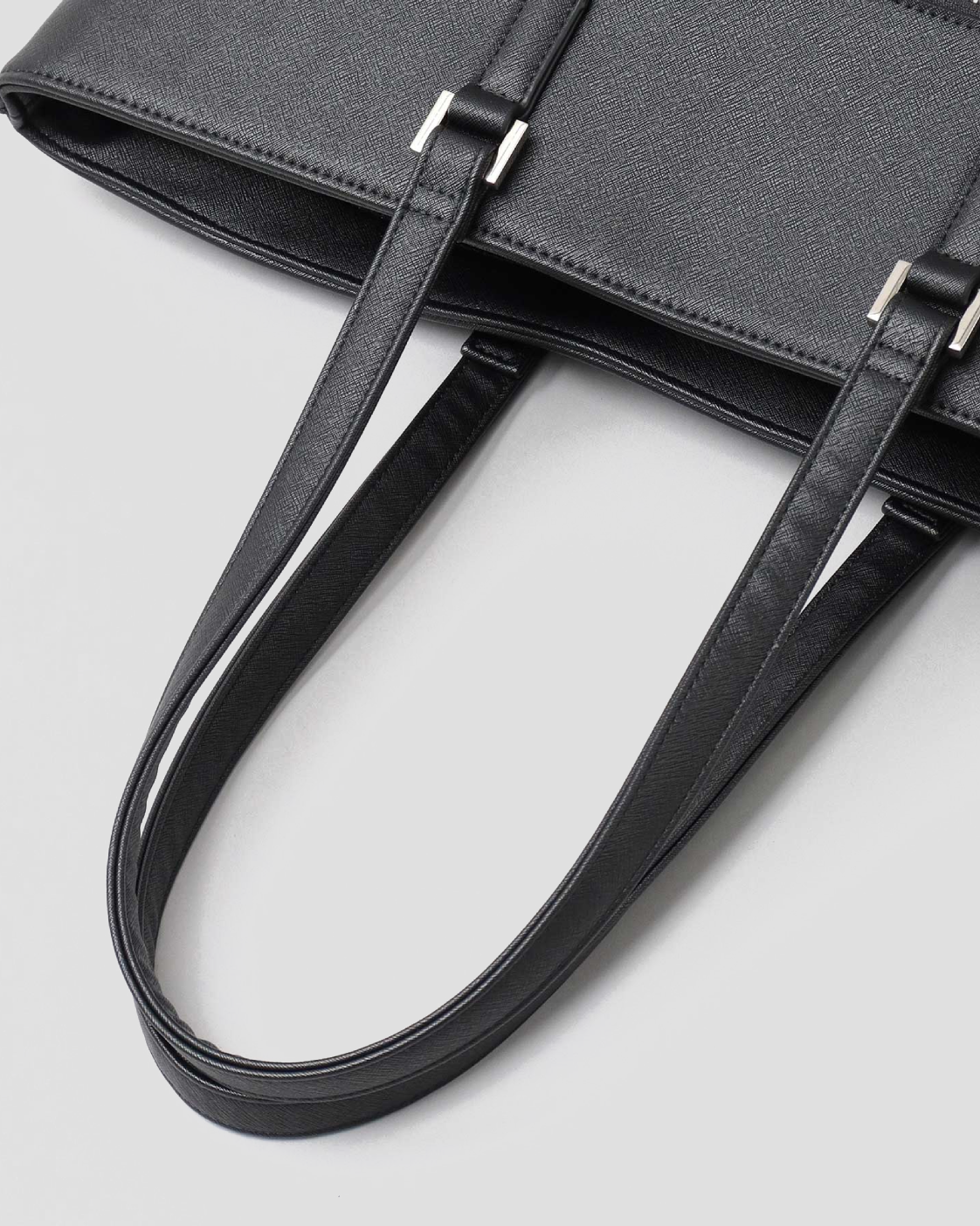 Fake Leather Business Tote Bag