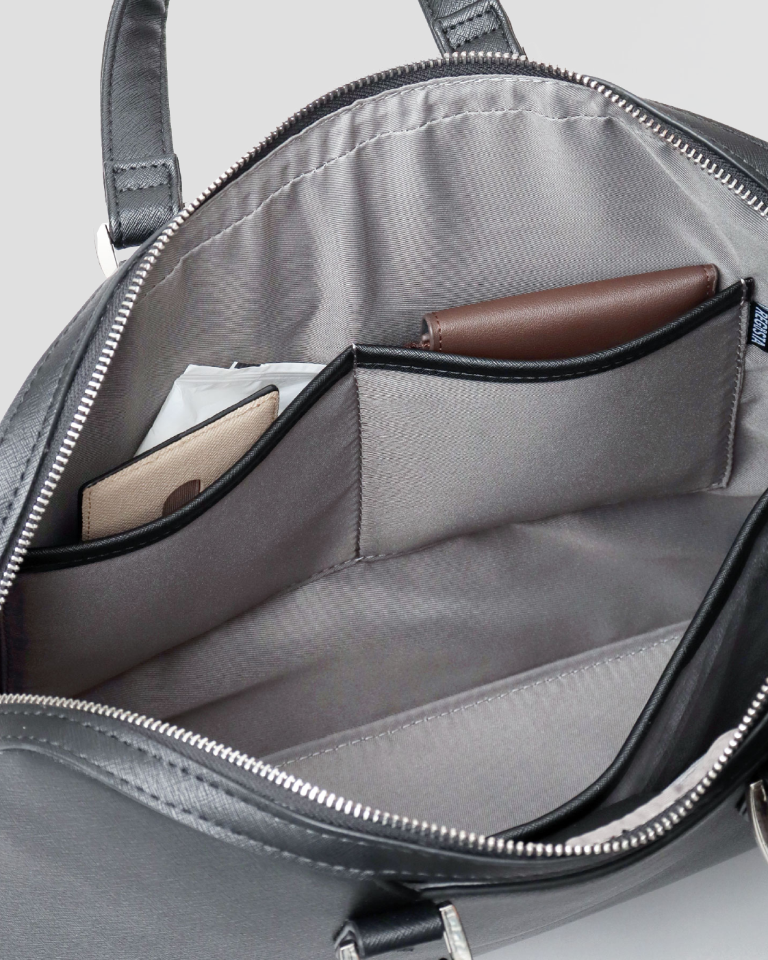 Fake Leather 2WAY Business Briefcase
