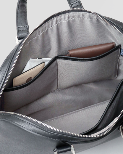 Fake Leather 2WAY Business Briefcase