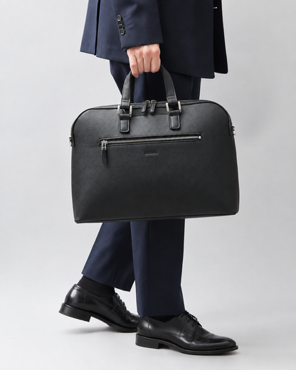 Fake Leather 2WAY Business Briefcase