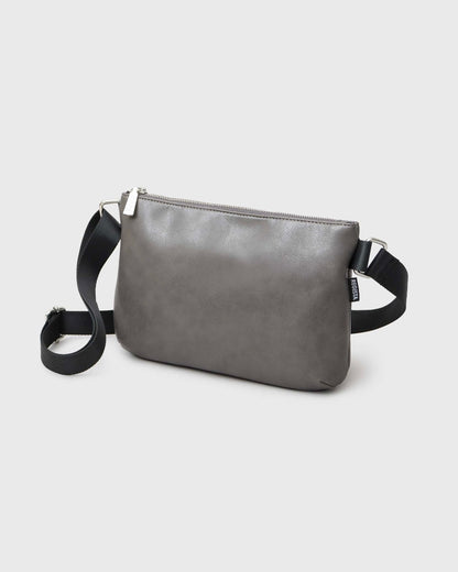 Split Leather Mini Sacoche