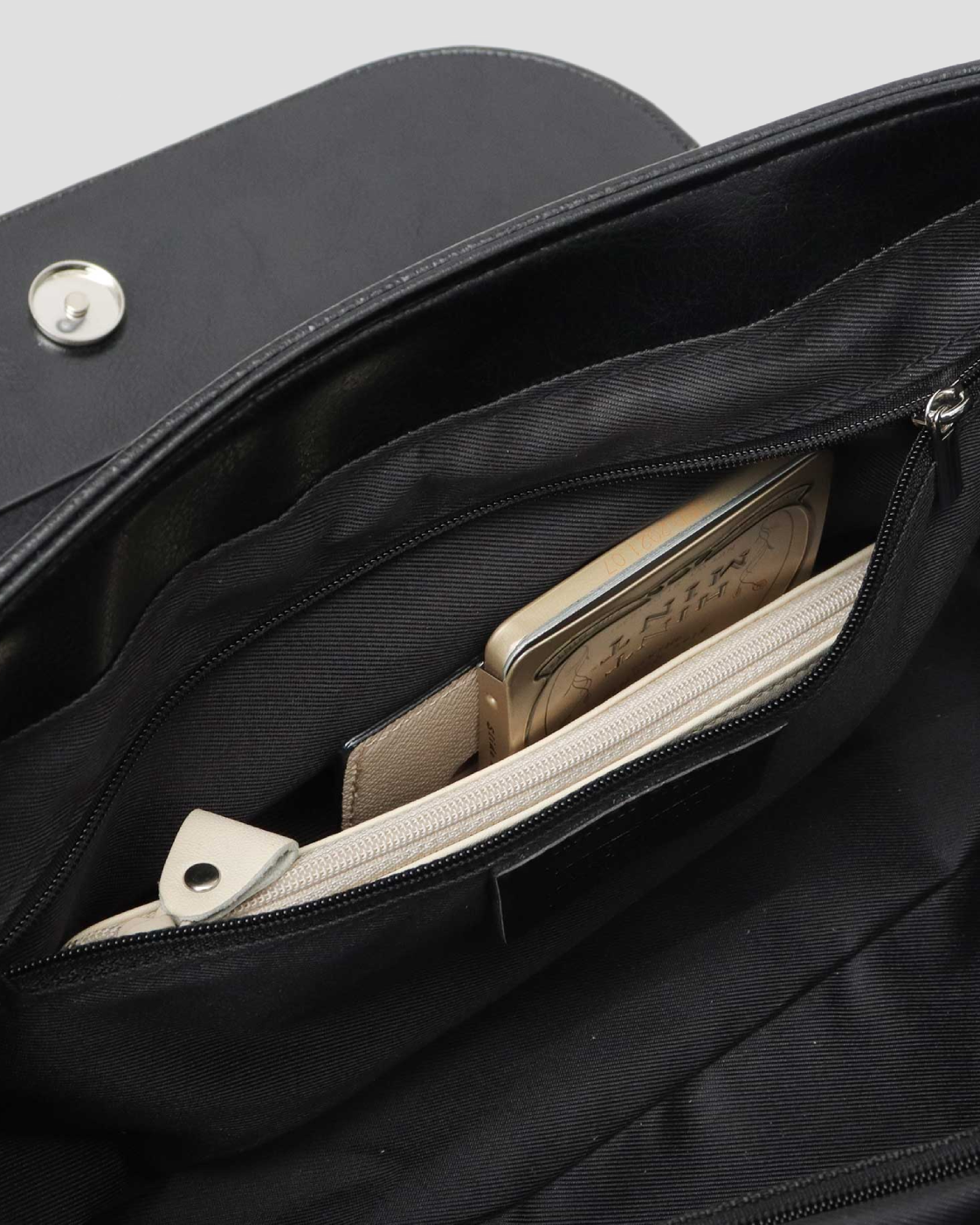 Split Leather Flap Shoulder Bag