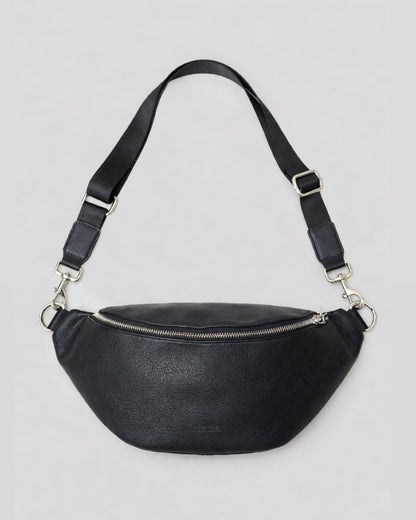 Split Leather Waist Bag