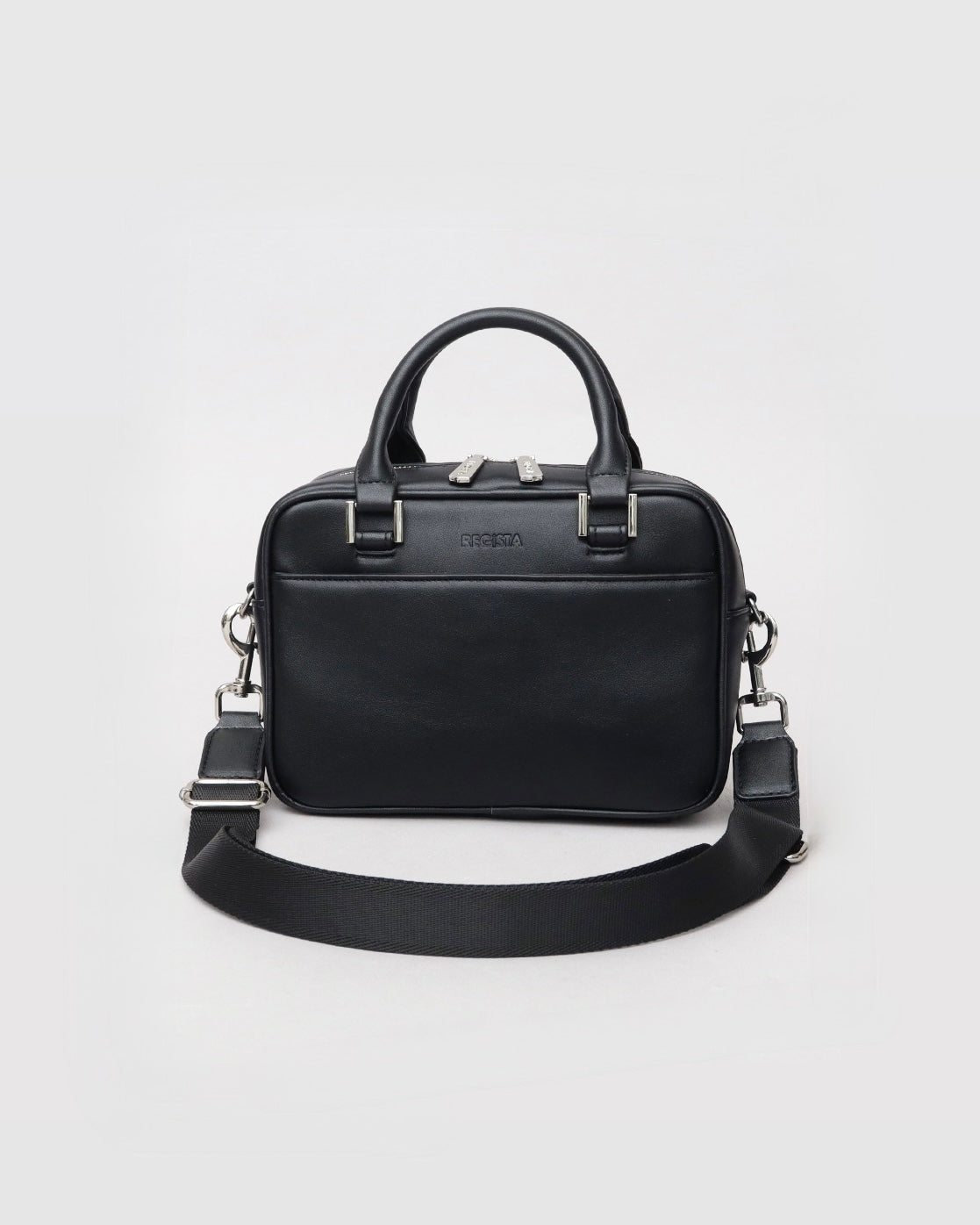 Split Leather 2WAY Mini Boston Bag