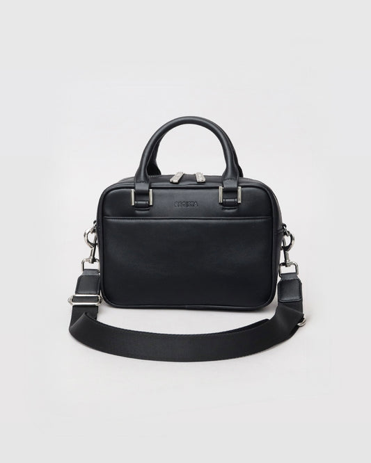 Split Leather 2Way Mini Boston Bag