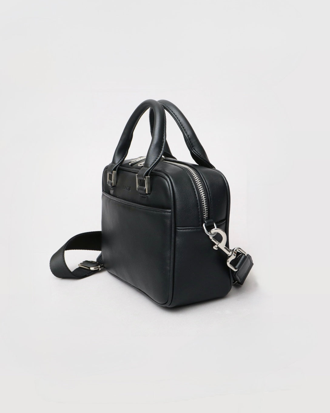 Split Leather 2WAY Mini Boston Bag