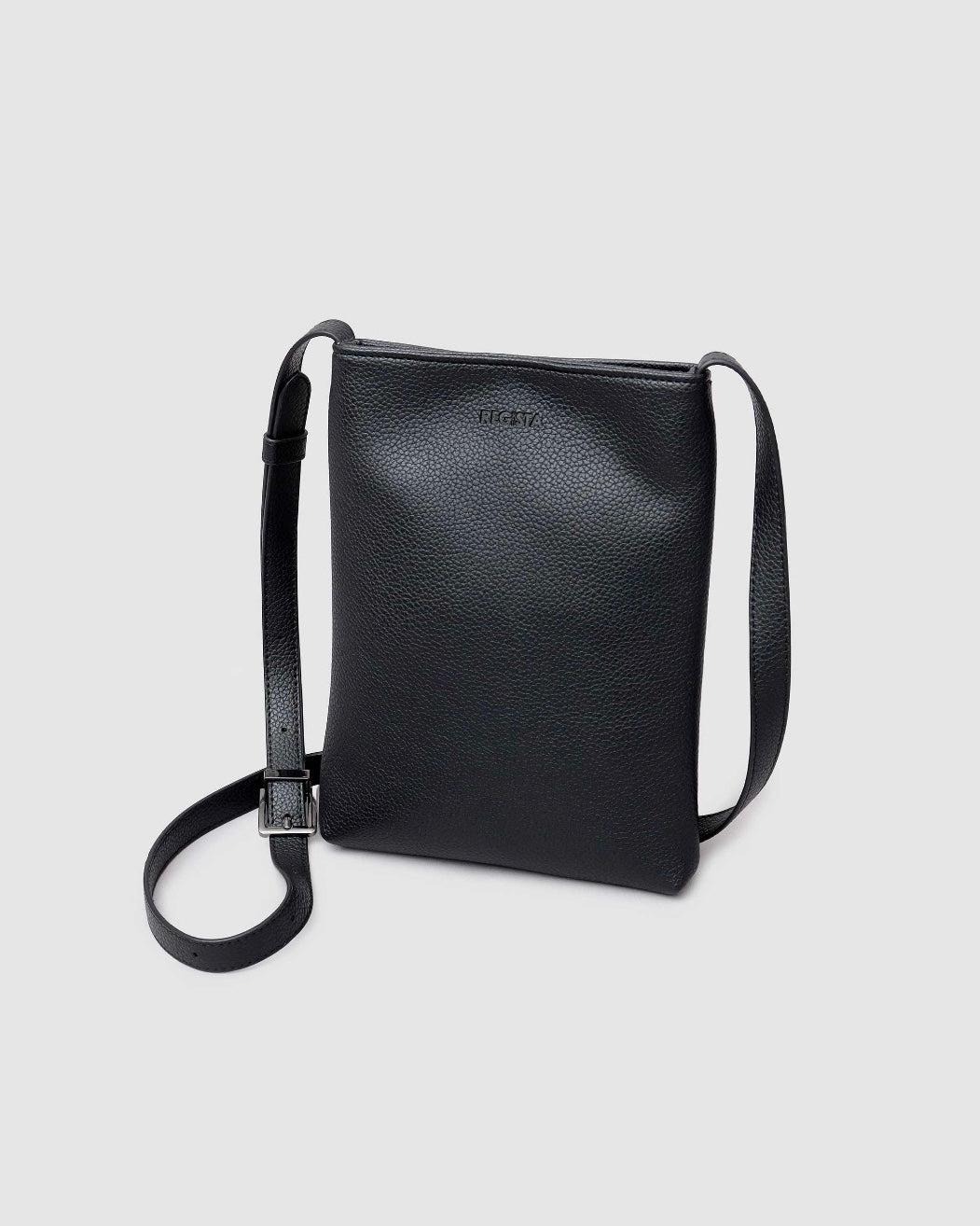 Split Leather Minimal Sacoche Bag
