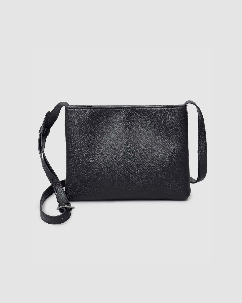 Split Leather Minimal Sacoche Bag