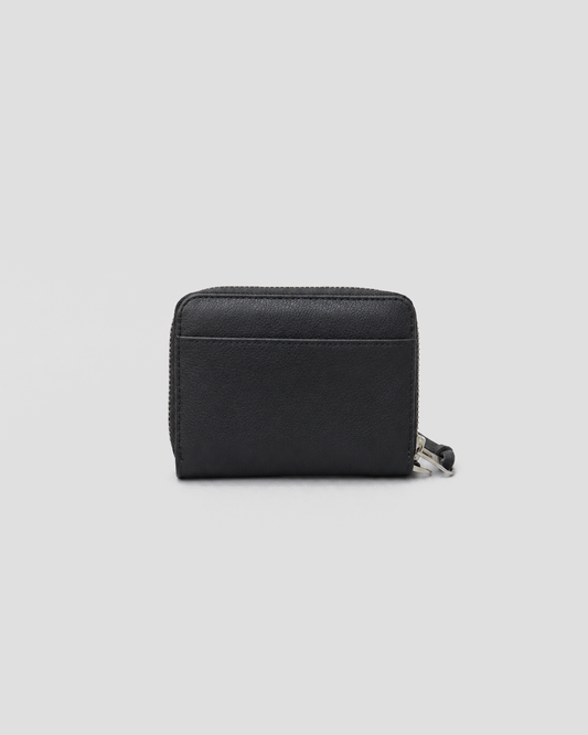 Genuine Leather Accordion Mini Wallet