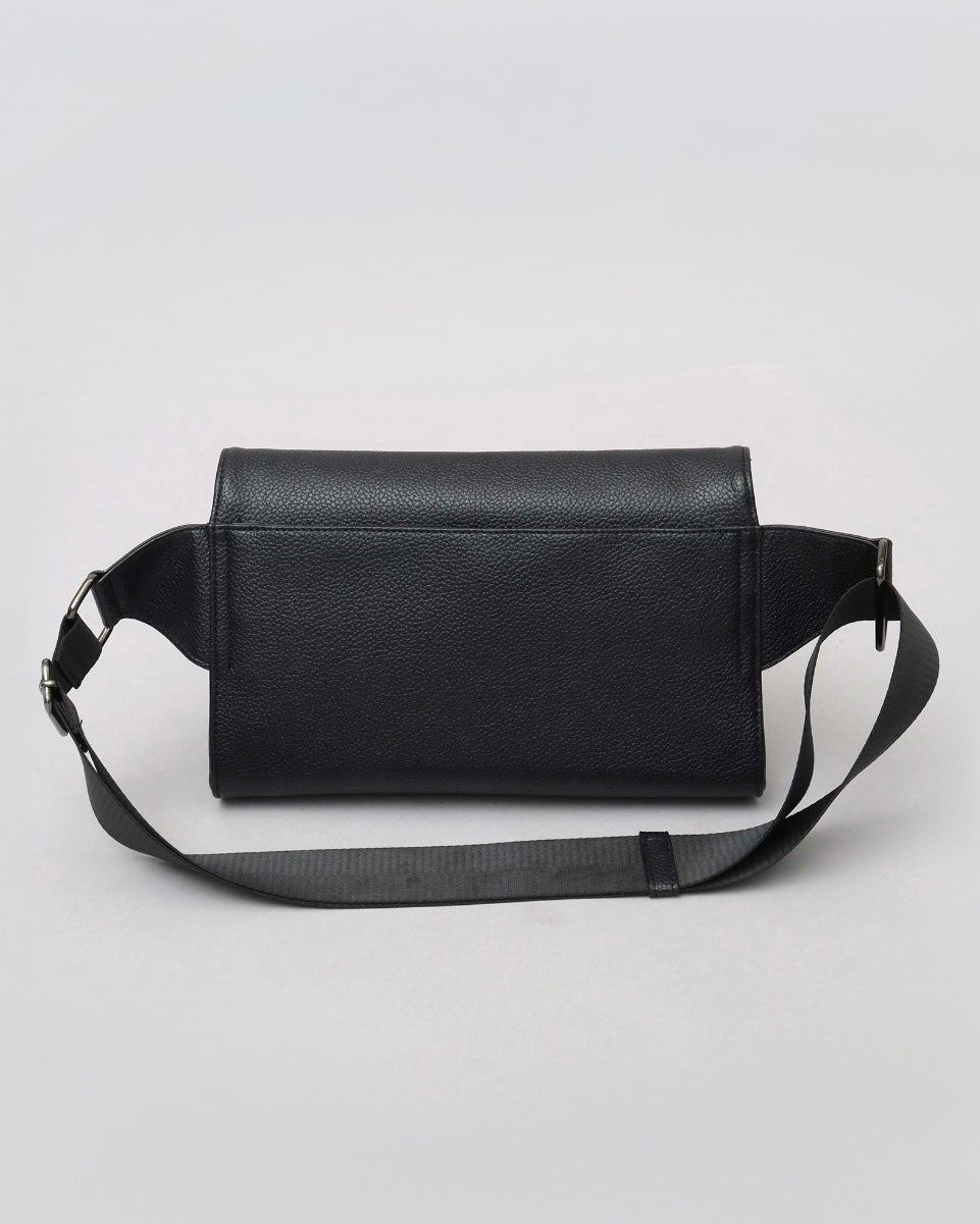 Split Leather Flap Bag