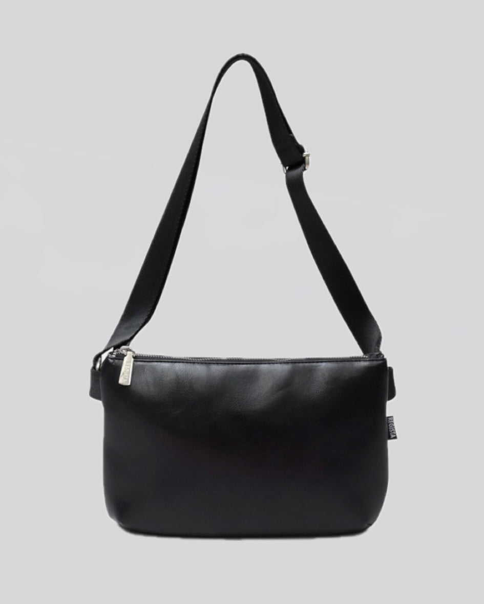 Split Leather Mini Sacoche