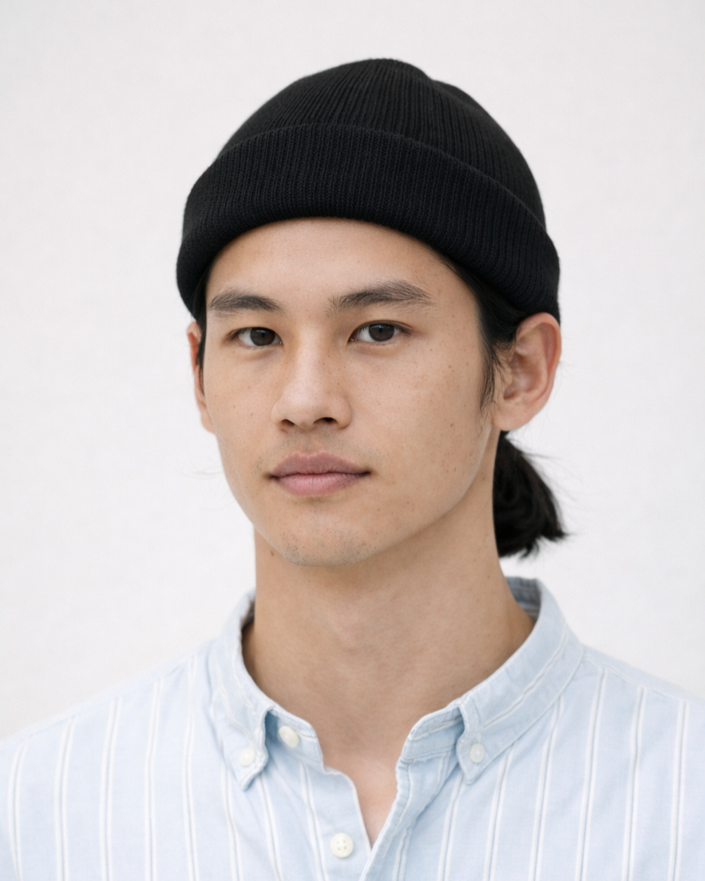 Organic Cotton 3WAY Roll Knit Cap