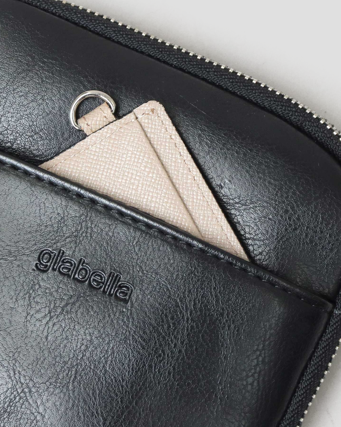 Split Leather Vertical Mini Shoulder Bag