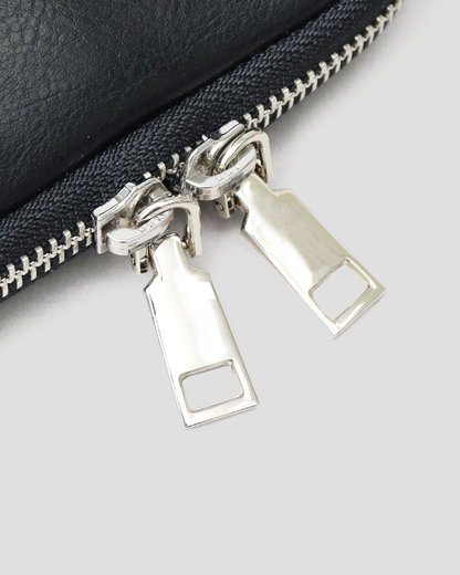 Split Leather Vertical Mini Shoulder Bag