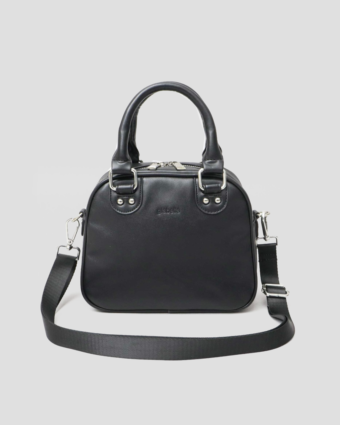 Split Leather 2WAY Mini Boston Shoulder Bag