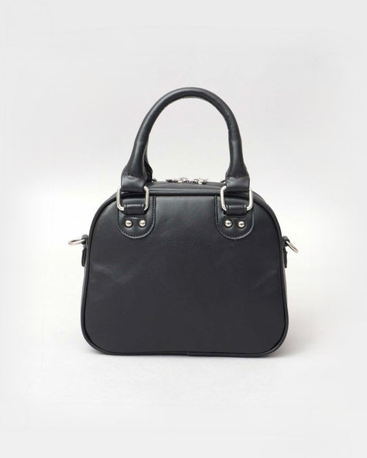 Split Leather 2WAY Mini Boston Shoulder Bag