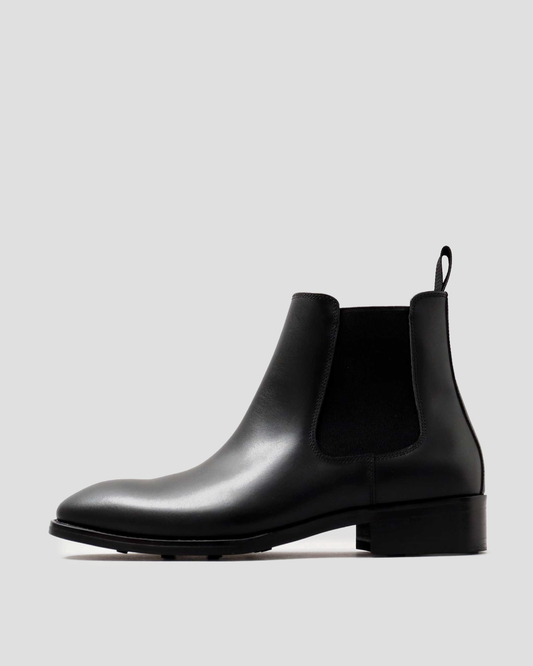 Cow Leather Chelsea Boots