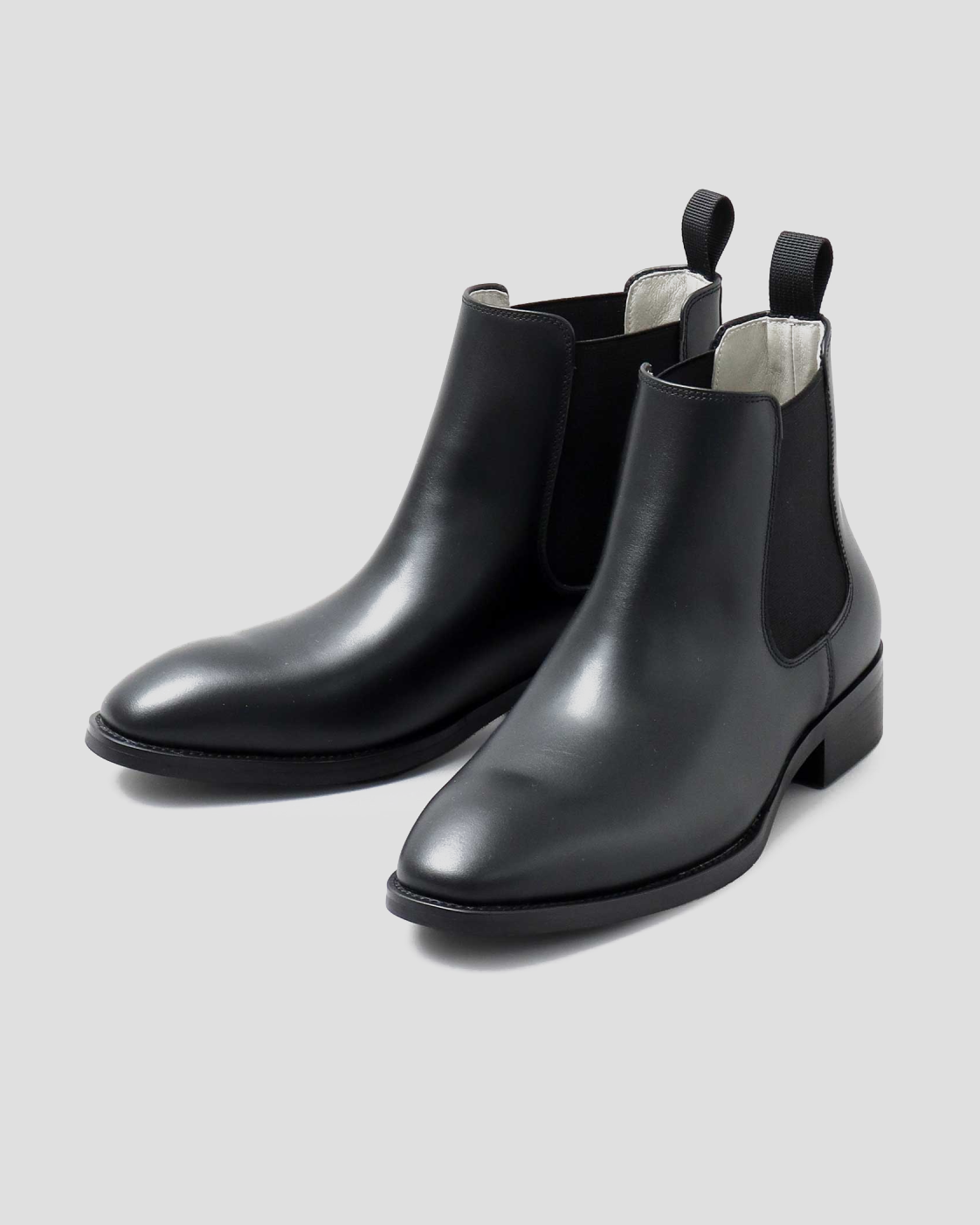 Cow Leather Chelsea Boots