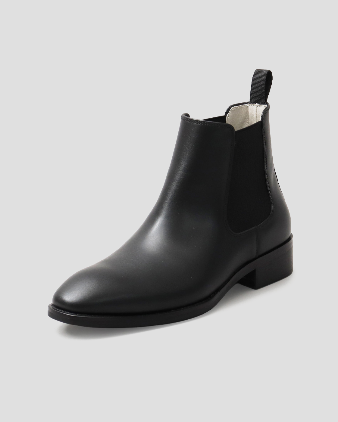 Cow Leather Chelsea Boots