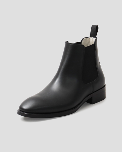 Cow Leather Chelsea Boots