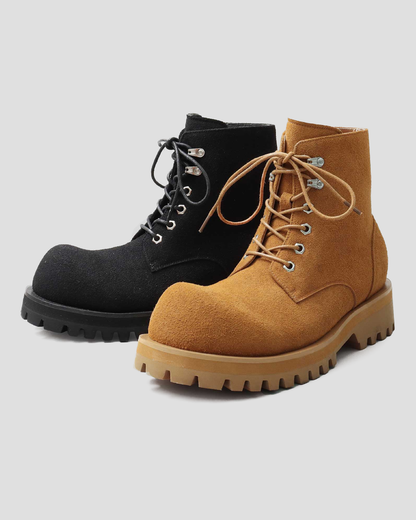 Microfiber Suede Volume Work Boots