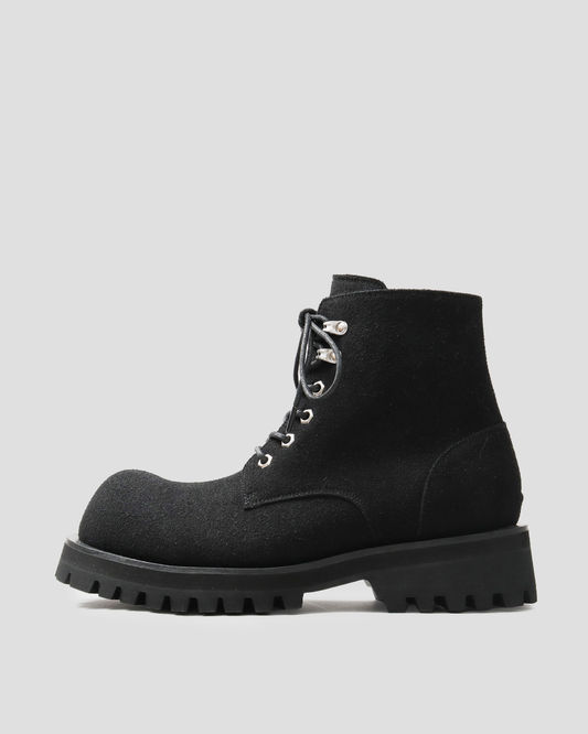 Microfiber Suede Volume Work Boots