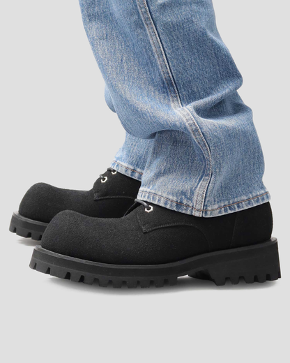 Microfiber Suede Volume Work Boots