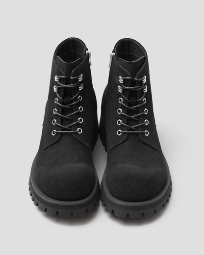 Microfiber Suede Volume Work Boots