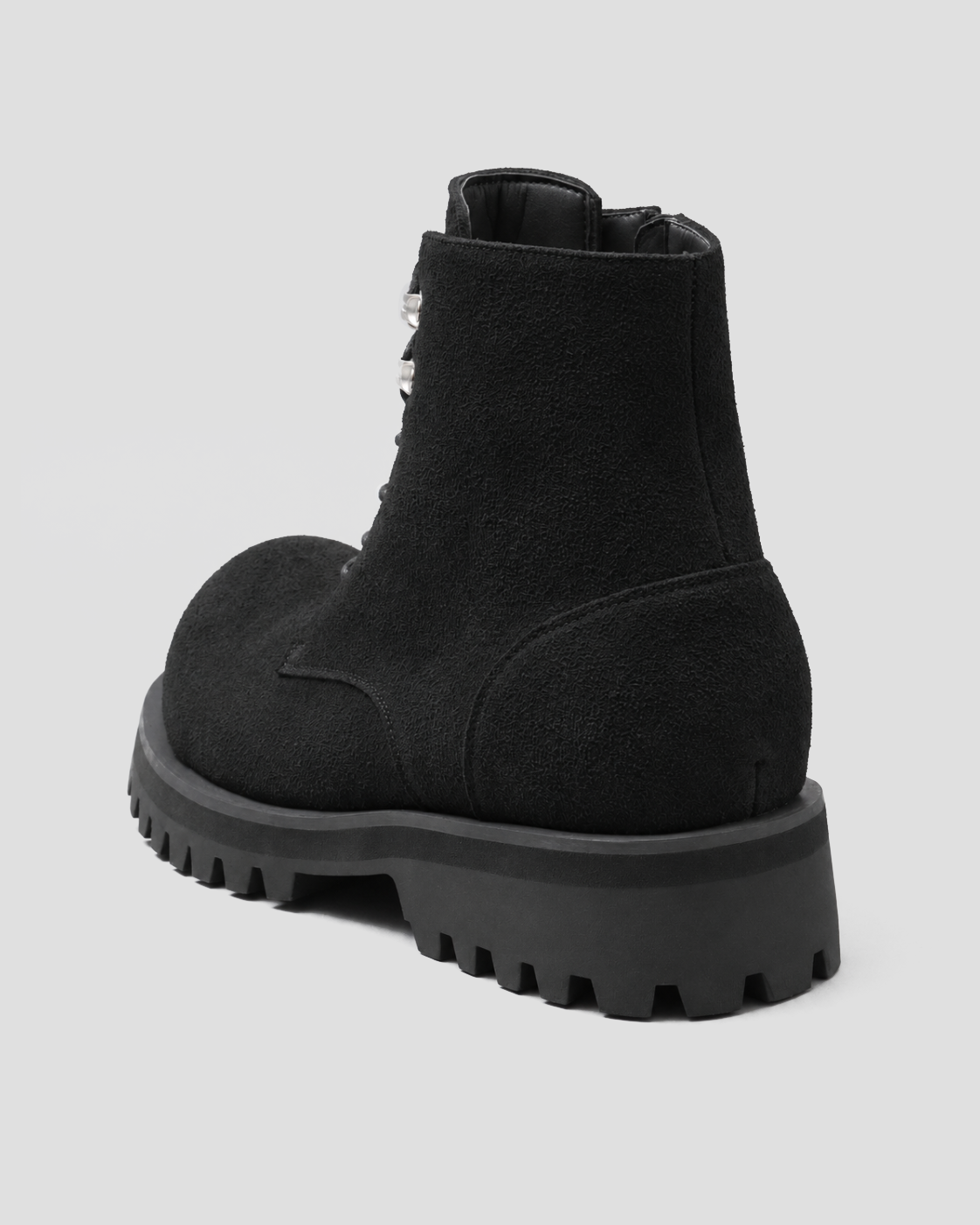 Microfiber Suede Volume Work Boots