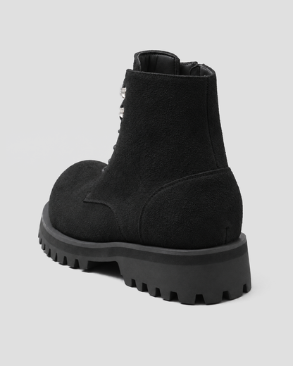 Microfiber Suede Volume Work Boots
