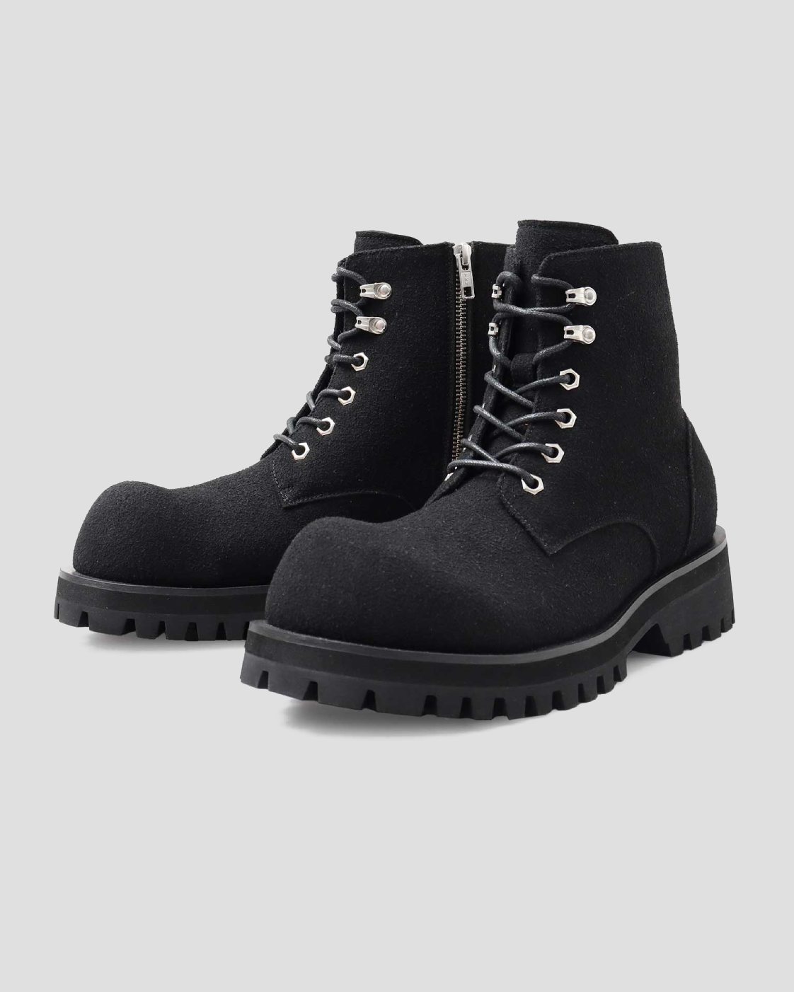 Microfiber Suede Volume Work Boots