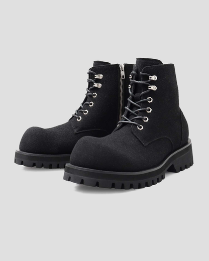 Microfiber Suede Volume Work Boots
