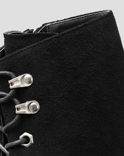 Microfiber Suede Volume Work Boots