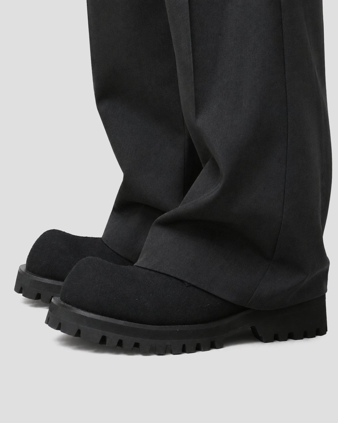 Microfiber Suede Volume Work Boots