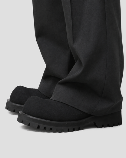 Microfiber Suede Volume Work Boots
