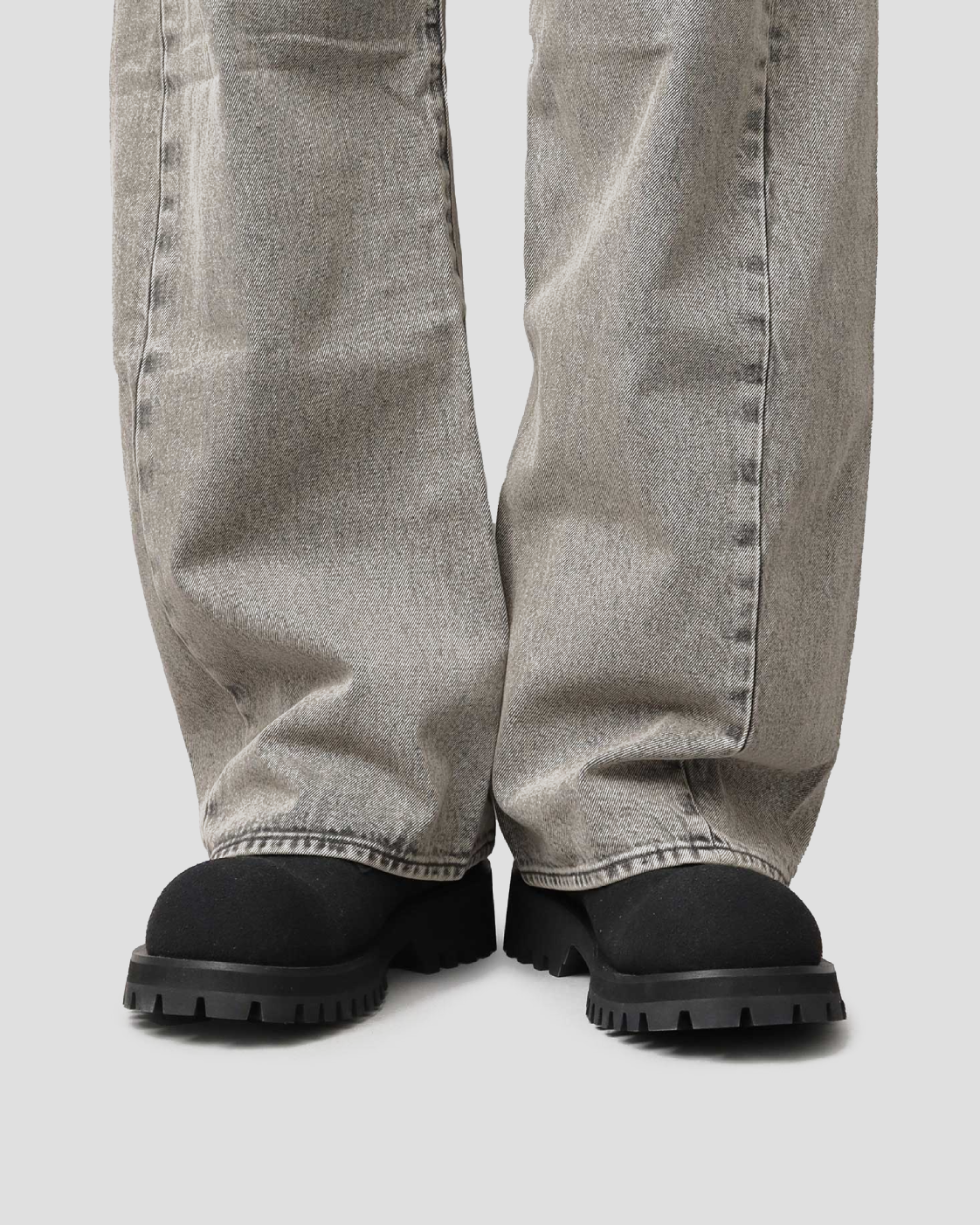 Microfiber Suede Volume Work Boots