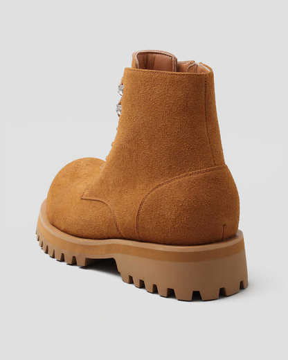 Microfiber Suede Volume Work Boots