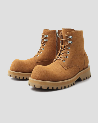 Microfiber Suede Volume Work Boots